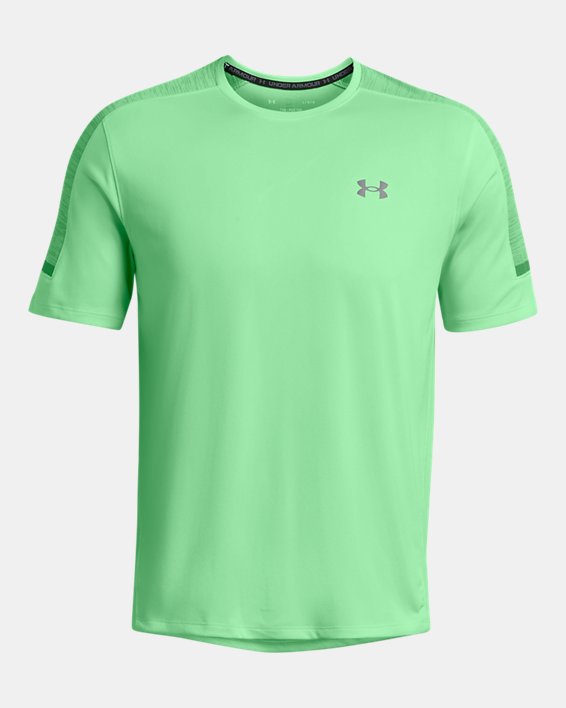 Men's UA Tech™ Short Sleeve, Green, pdpMainDesktop image number 2